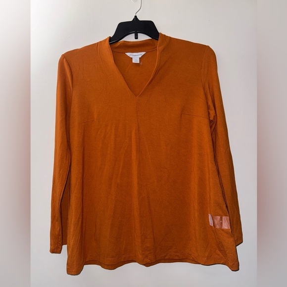 Liz Claiborne Tops - Liz Claiborne Rust Long Sleeve Top